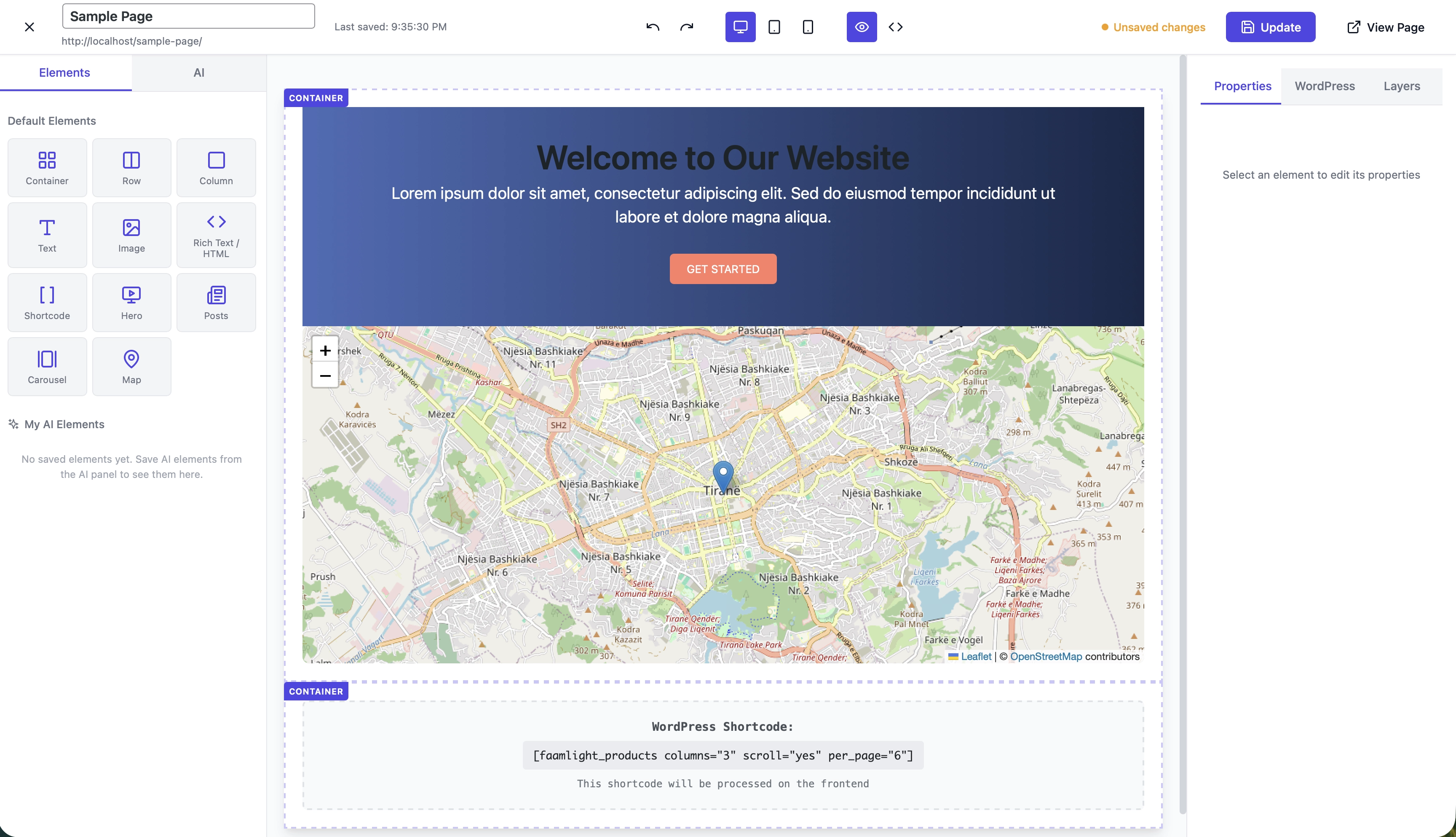 Gremza AI Editor — paneli brenda WordPress